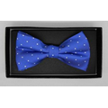 Polyester Woven youth bow tie with or with out logo pre-tied Clip on tie